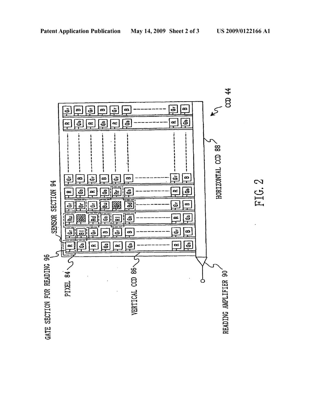 Imaging device performing color image data processing - diagram, schematic, and image 03