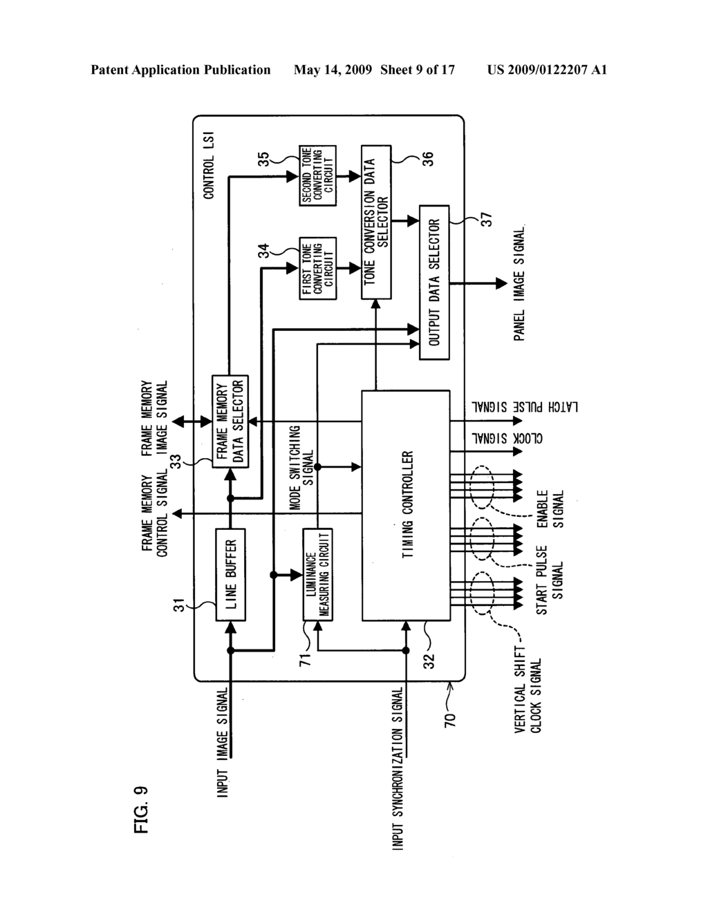 Image Display Apparatus, Image Display Monitor, and Television Receiver - diagram, schematic, and image 10