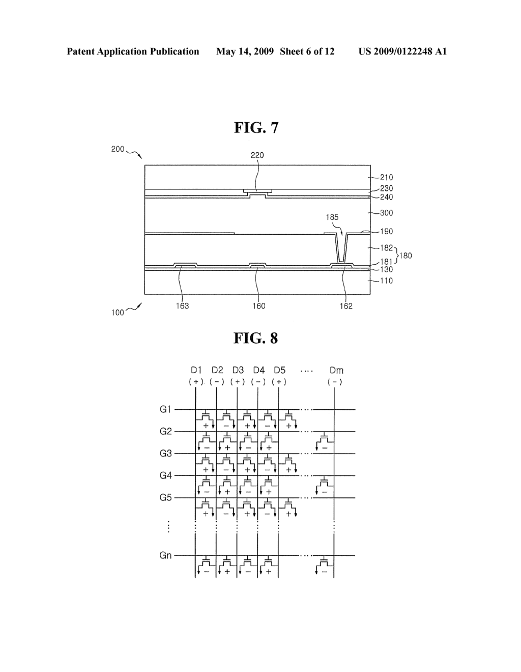 THIN FILM TRANSISTOR SUBSTRATE AND LIQUID CRYSTAL DISPLAY HAVING THE SAME - diagram, schematic, and image 07