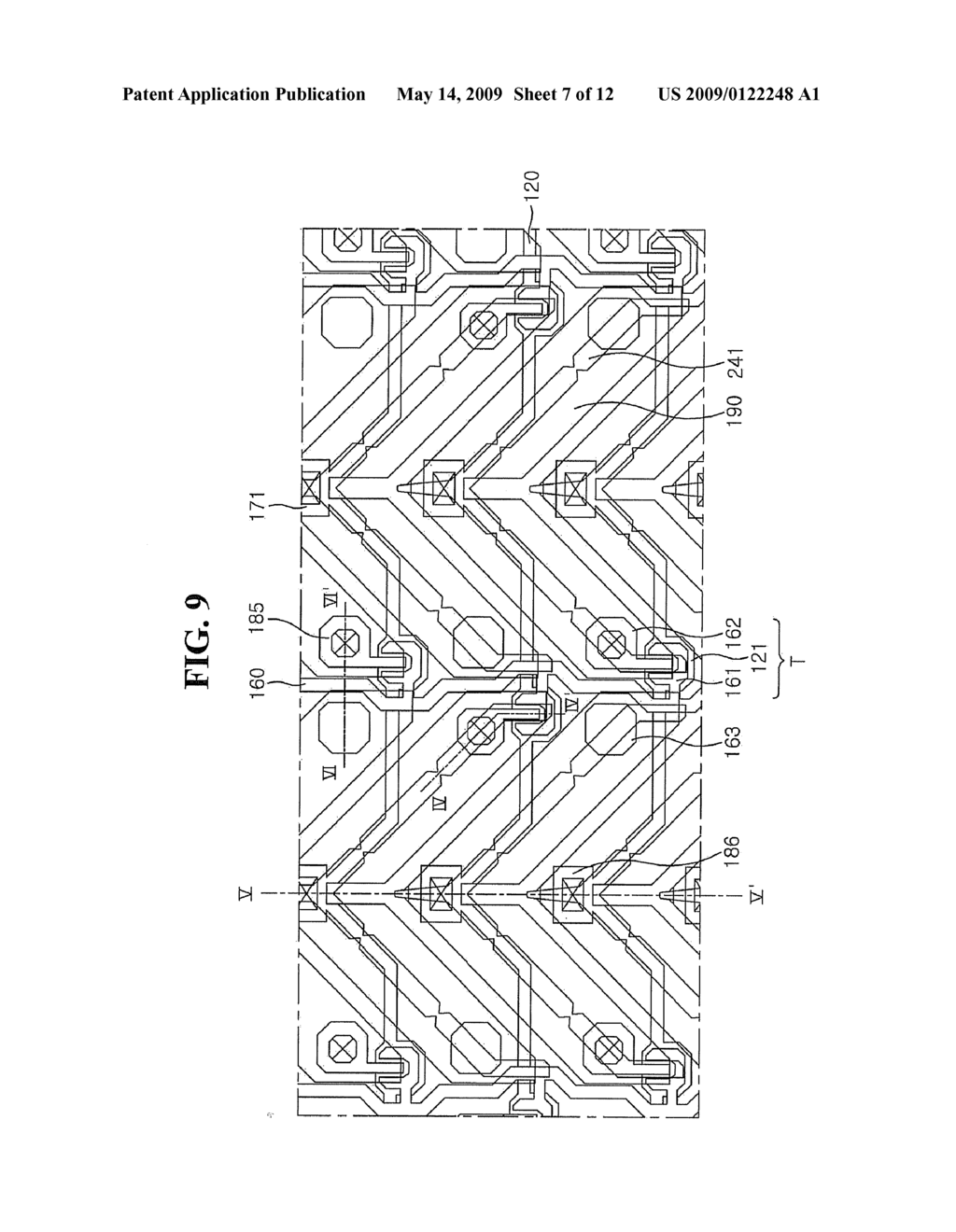 THIN FILM TRANSISTOR SUBSTRATE AND LIQUID CRYSTAL DISPLAY HAVING THE SAME - diagram, schematic, and image 08