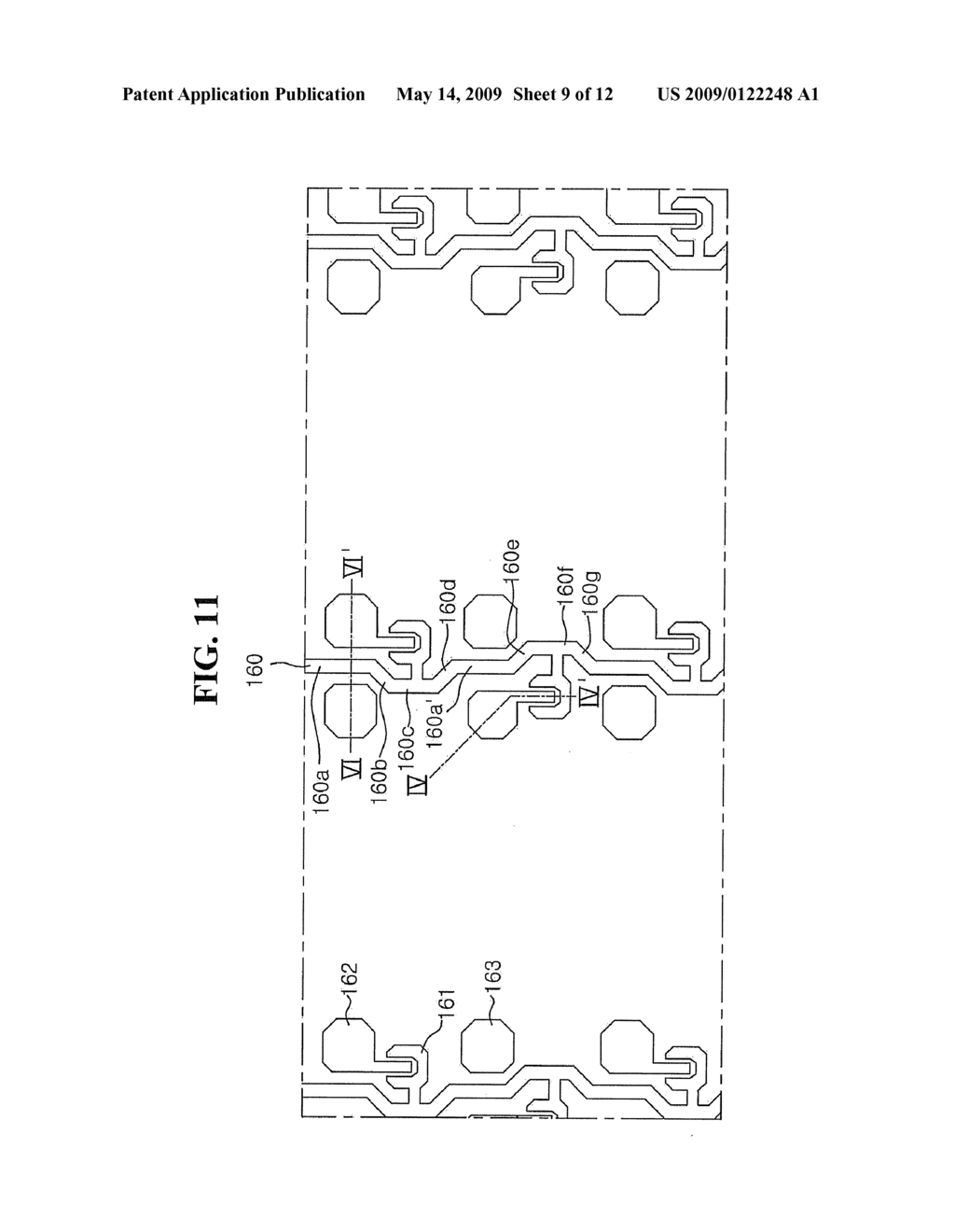 THIN FILM TRANSISTOR SUBSTRATE AND LIQUID CRYSTAL DISPLAY HAVING THE SAME - diagram, schematic, and image 10