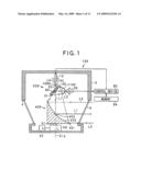 LASER RADAR APPARATUS THAT MEASURES DIRECTION AND DISTANCE OF AN OBJECT diagram and image