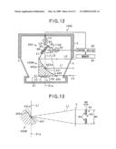 LASER RADAR APPARATUS THAT MEASURES DIRECTION AND DISTANCE OF AN OBJECT diagram and image