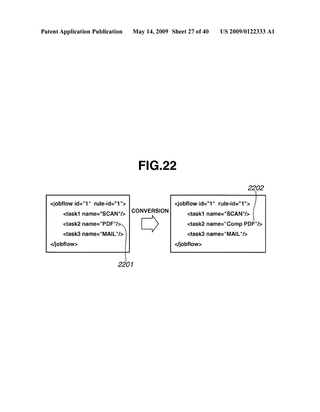 COOPERATIVE JOB FLOW CREATING APPARATUS, COOPERATIVE JOB FLOW CREATING METHOD, SERVICE PROCESSING APPARATUS, SERVICE PROCESSING METHOD, MANAGEMENT SERVER, FLOW CONVERSION METHOD, JOB FLOW EXECUTION METHOD, PROGRAM, AND STORAGE MEDIUM - diagram, schematic, and image 28