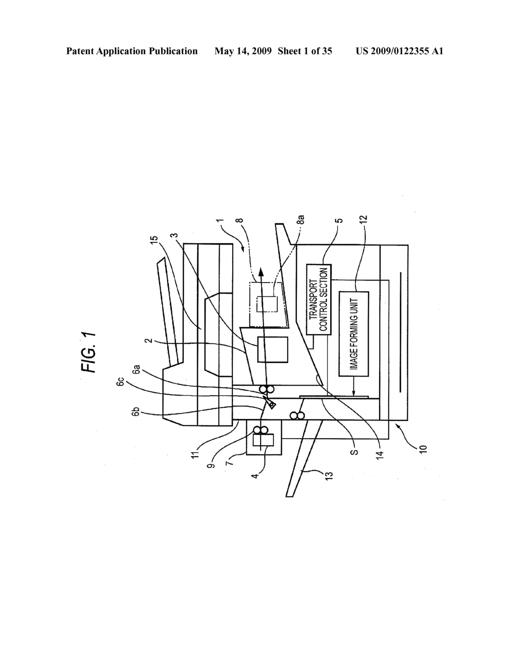 RECORDING MATERIAL POST-PROCESSING DEVICE AND RECORDING MATERIAL PROCESSING APPARATUS USING THE SAME - diagram, schematic, and image 02