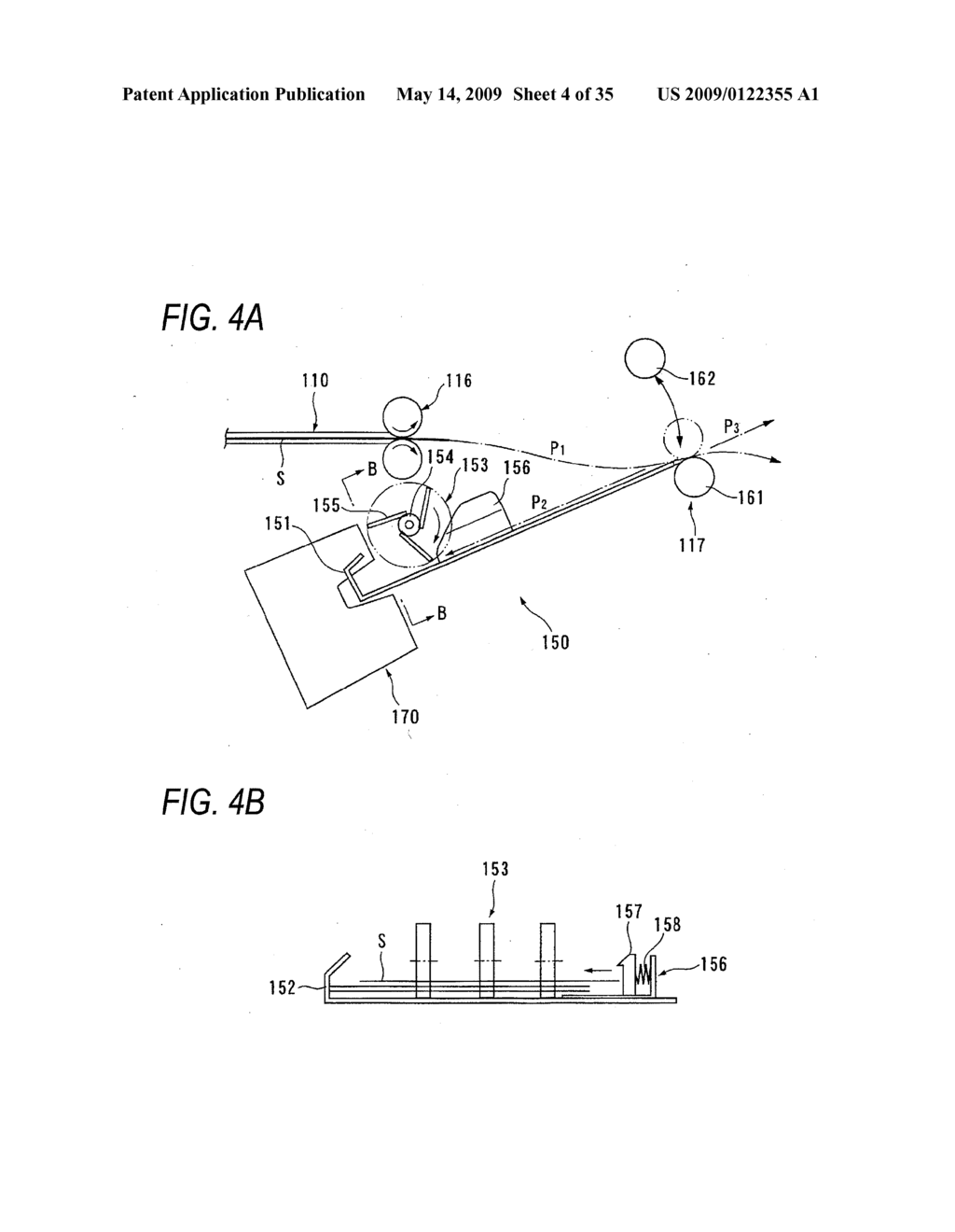 RECORDING MATERIAL POST-PROCESSING DEVICE AND RECORDING MATERIAL PROCESSING APPARATUS USING THE SAME - diagram, schematic, and image 05