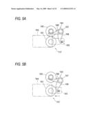 RECORDING MATERIAL POST-PROCESSING DEVICE AND RECORDING MATERIAL PROCESSING APPARATUS USING THE SAME diagram and image