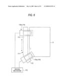 RECORDING MATERIAL POST-PROCESSING DEVICE AND RECORDING MATERIAL PROCESSING APPARATUS USING THE SAME diagram and image