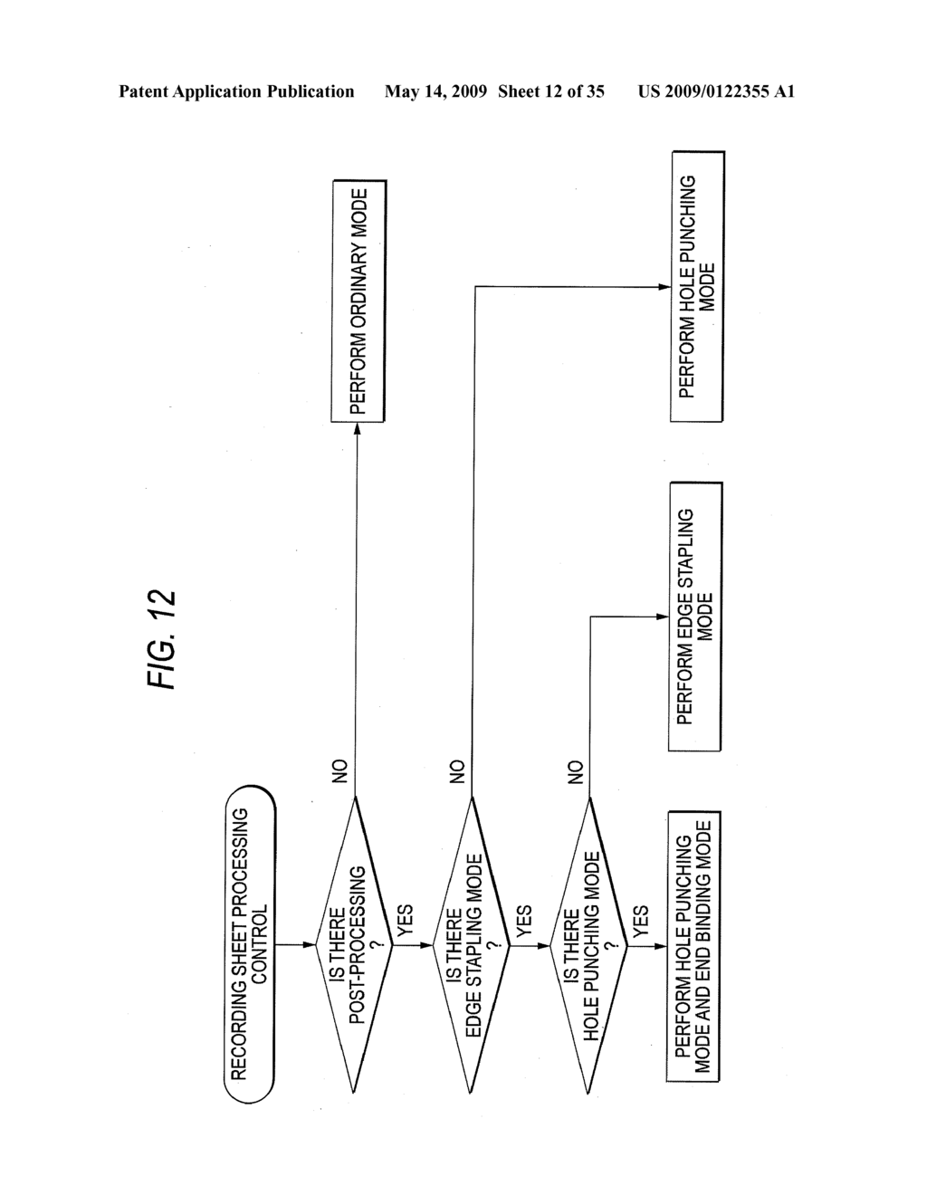 RECORDING MATERIAL POST-PROCESSING DEVICE AND RECORDING MATERIAL PROCESSING APPARATUS USING THE SAME - diagram, schematic, and image 13