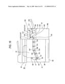 RECORDING MATERIAL POST-PROCESSING DEVICE AND RECORDING MATERIAL PROCESSING APPARATUS USING THE SAME diagram and image