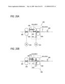 RECORDING MATERIAL POST-PROCESSING DEVICE AND RECORDING MATERIAL PROCESSING APPARATUS USING THE SAME diagram and image