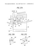 RECORDING MATERIAL POST-PROCESSING DEVICE AND RECORDING MATERIAL PROCESSING APPARATUS USING THE SAME diagram and image