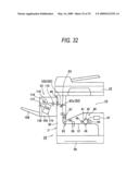 RECORDING MATERIAL POST-PROCESSING DEVICE AND RECORDING MATERIAL PROCESSING APPARATUS USING THE SAME diagram and image