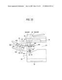 RECORDING MATERIAL POST-PROCESSING DEVICE AND RECORDING MATERIAL PROCESSING APPARATUS USING THE SAME diagram and image