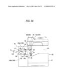 RECORDING MATERIAL POST-PROCESSING DEVICE AND RECORDING MATERIAL PROCESSING APPARATUS USING THE SAME diagram and image