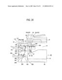 RECORDING MATERIAL POST-PROCESSING DEVICE AND RECORDING MATERIAL PROCESSING APPARATUS USING THE SAME diagram and image