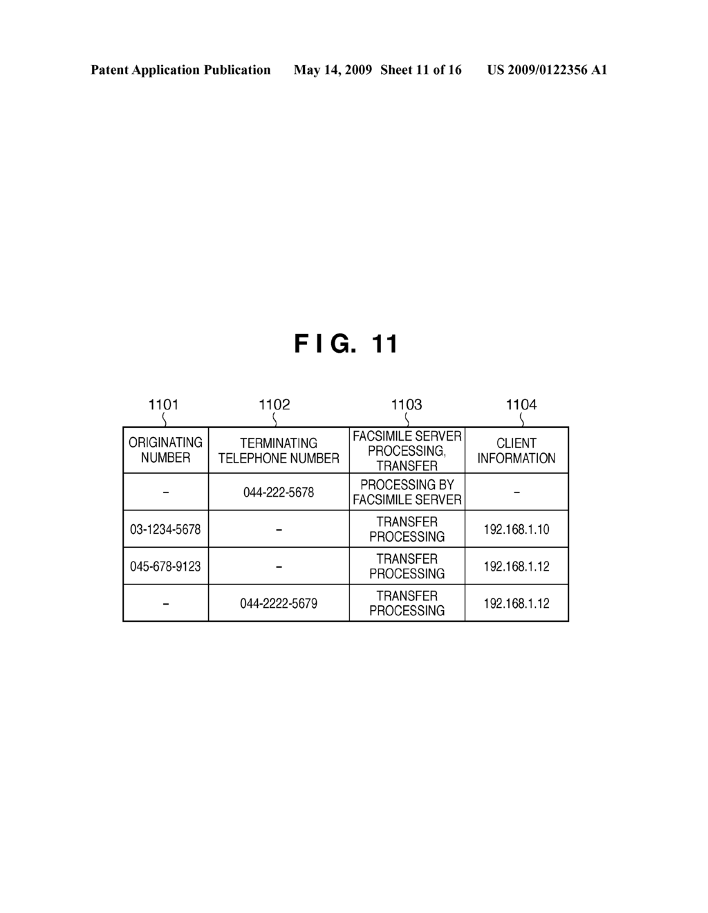 FACSIMILE APPARATUS AND CONTROL METHOD THEREFOR - diagram, schematic, and image 12