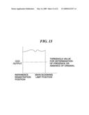 ORIGINAL SIZE DETECTING APPARATUS, ORIGINAL SIZE DETECTING METHOD, AND PROGRAM FOR ORIGINAL SIZE DETECTION diagram and image