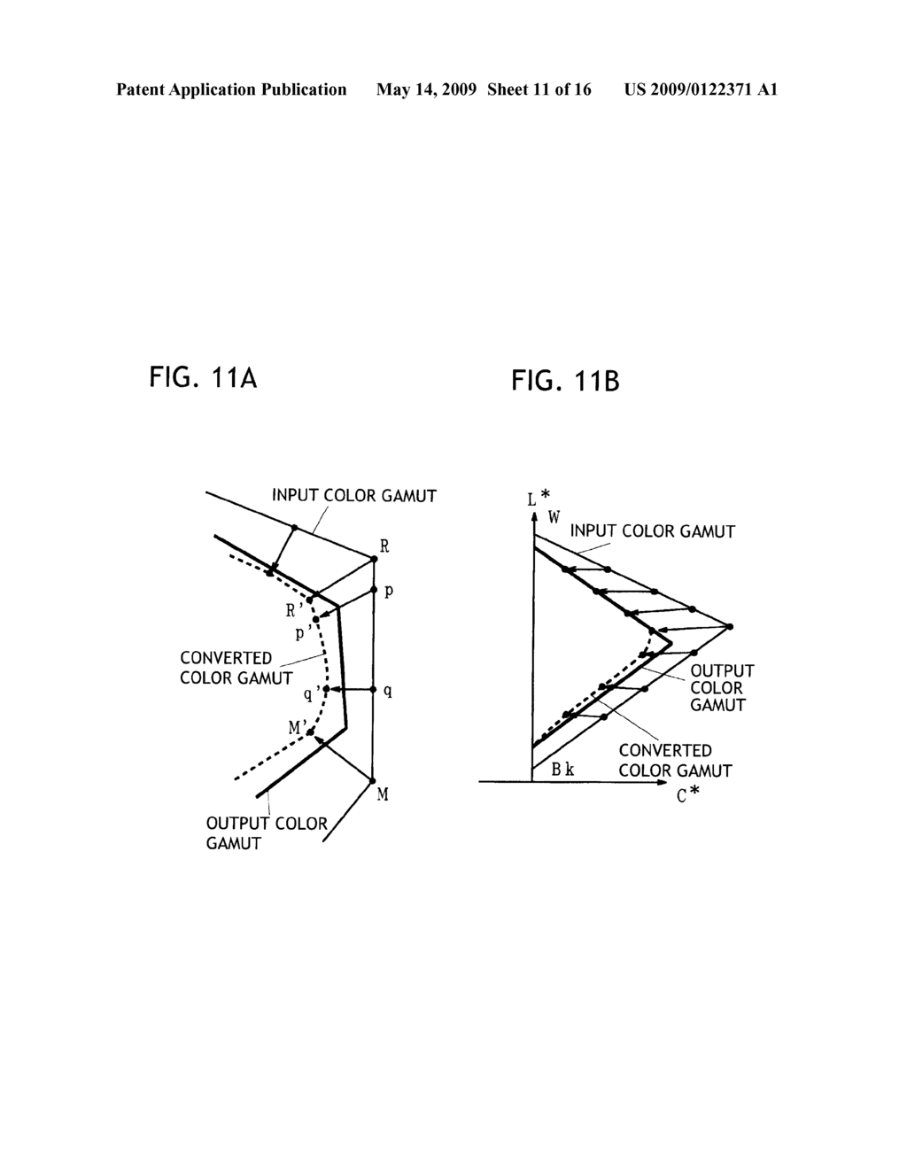 COLOR GAMUT FORMING APPARATUS, COLOR CONVERTING APPARATUS, COLOR GAMUT FORMING METHOD, COLOR CONVERSION METHOD, COMPUTER READABLE MEDIUM AND COMPUTER DATA SIGNAL - diagram, schematic, and image 12