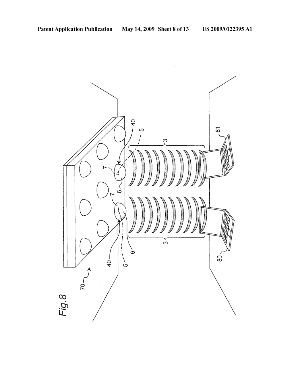 LIGHT EMITTING DEVICE, LIGHT RECEIVING DEVICE, SPATIAL TRANSMISSION DEVICE, LENS DESIGN METHOD, AND ILLUMINATING DEVICE - diagram, schematic, and image 09