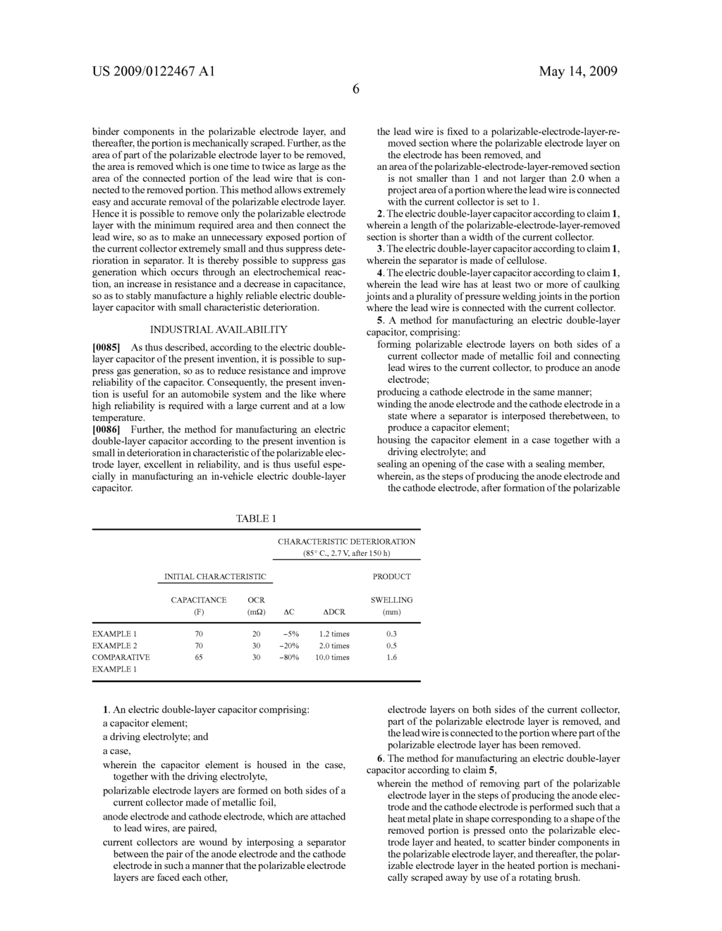 ELECTRIC DOUBLE-LAYER CAPACITOR AND METHOD FOR MANUFACTURING THE SAME - diagram, schematic, and image 15