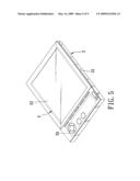 ELECTRONIC DEVICE CAPABLE OF DISPLAYING DIGITAL IMAGE INFORMATION ON A REMOVABLE SHEET OF ELECTRONIC PAPER diagram and image