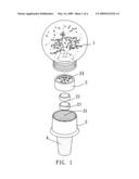 AQUA-LAMP-INCORPORATED BOTTLE STOPPER diagram and image