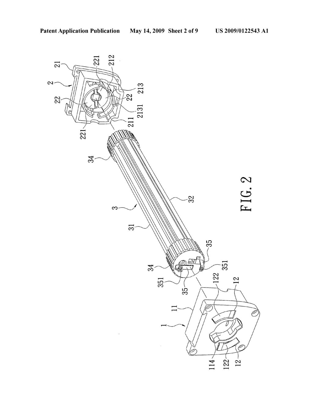 Lamp assembly - diagram, schematic, and image 03