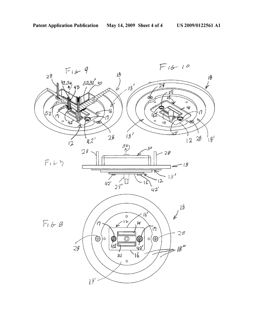 Light fixture assembly having improved heat dissipation capabilities - diagram, schematic, and image 05