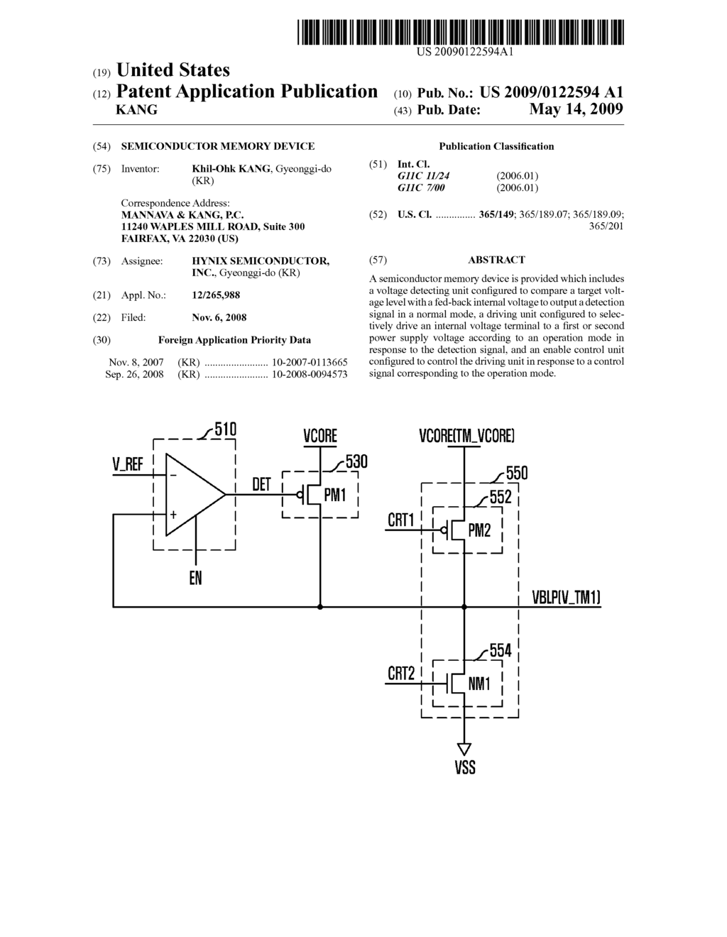 SEMICONDUCTOR MEMORY DEVICE - diagram, schematic, and image 01