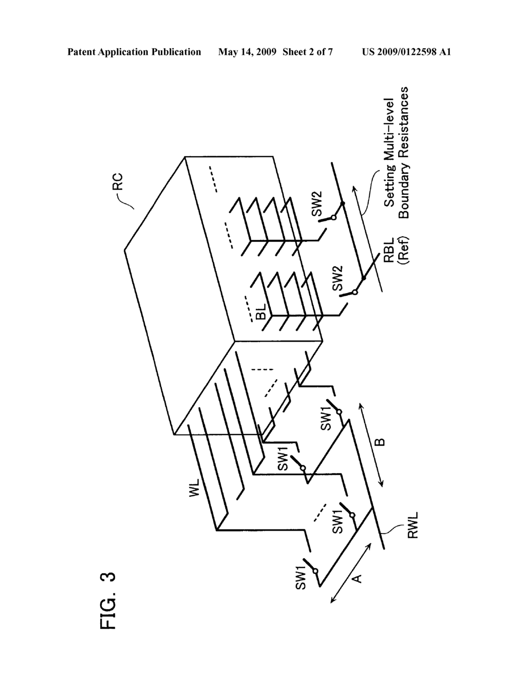 RESISTANCE CHANGE MEMORY DEVICE - diagram, schematic, and image 03