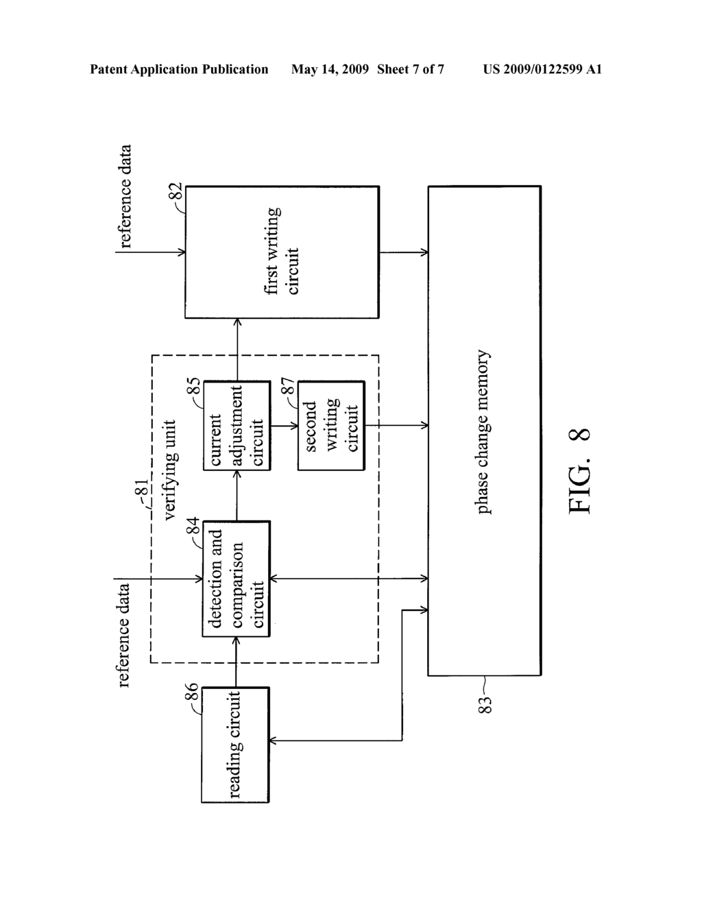 WRITING SYSTEM AND METHOD FOR PHASE CHANGE MOMORY - diagram, schematic, and image 08