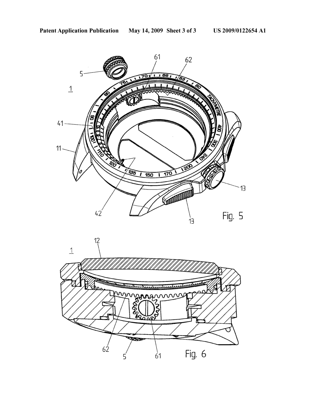 STOP WATCH INCLUDING A TIME INDICATOR - diagram, schematic, and image 04