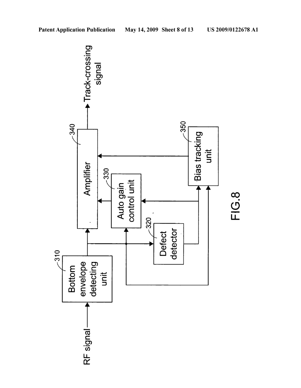 DEVICE AND METHOD FOR GENERATING TRACK-CROSSING SIGNAL IN OPTICAL DISC DRIVE - diagram, schematic, and image 09