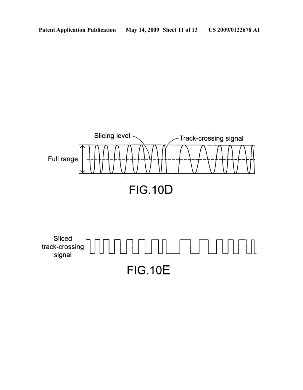 DEVICE AND METHOD FOR GENERATING TRACK-CROSSING SIGNAL IN OPTICAL DISC DRIVE - diagram, schematic, and image 12