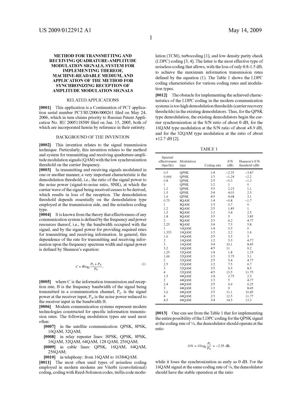 Method for Transmitting and Receiving Quadrature-Amplitude Modulation Signals, System for Implementing Thereof, Machine-Readable Medium, and Application of the Method for Synchronizing Reception of Amplitude Modulation Signals - diagram, schematic, and image 08