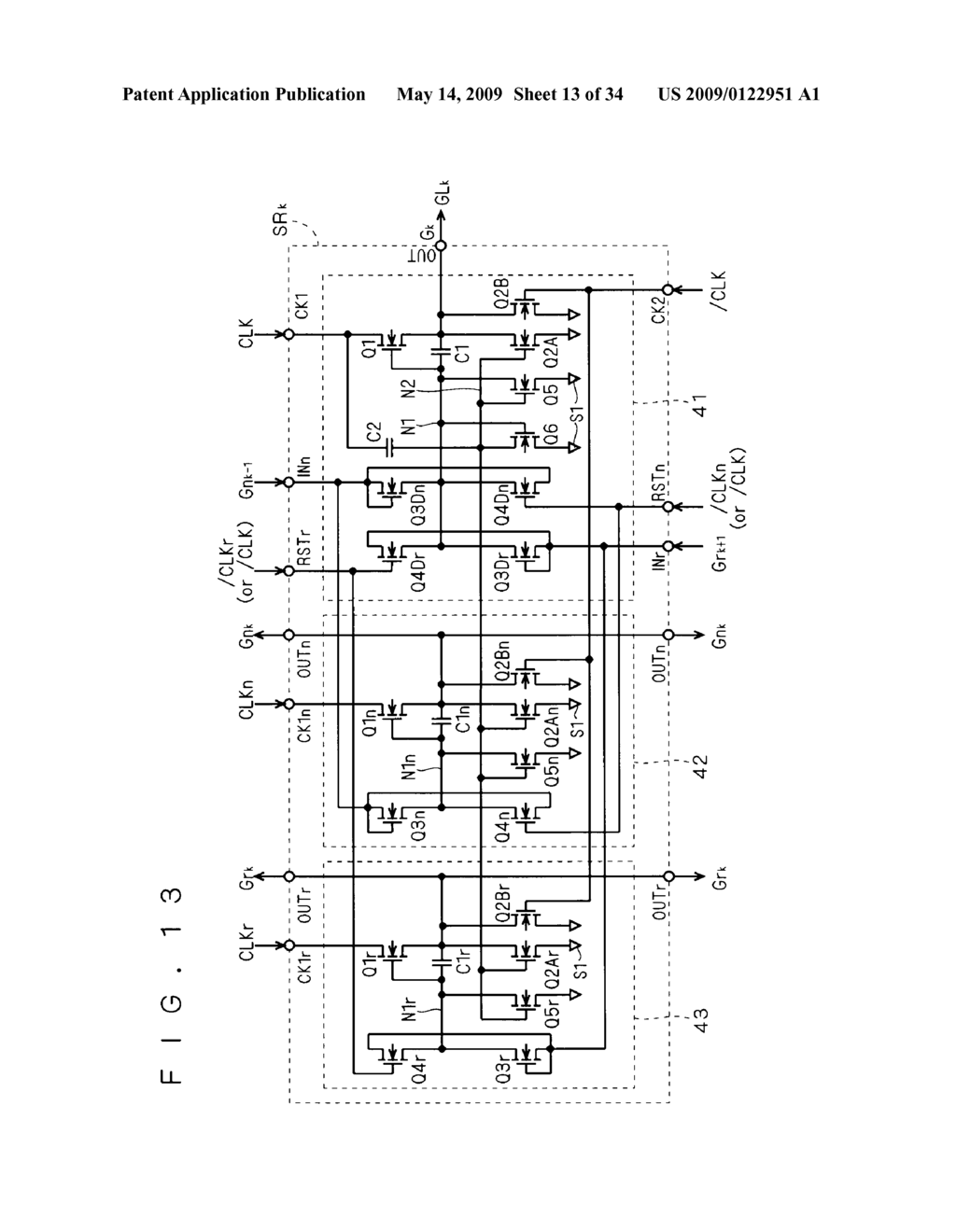 SHIFT REGISTER CIRCUIT - diagram, schematic, and image 14