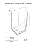 BAG WITH REINFORCED HANDLES AND PROCESS OF MAKING THE BAG diagram and image