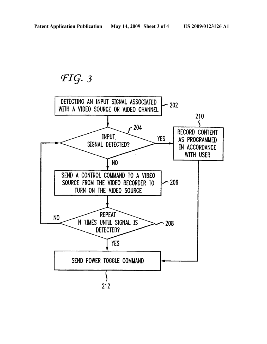 System and Method for Inferring Power Status of a Content Source - diagram, schematic, and image 04