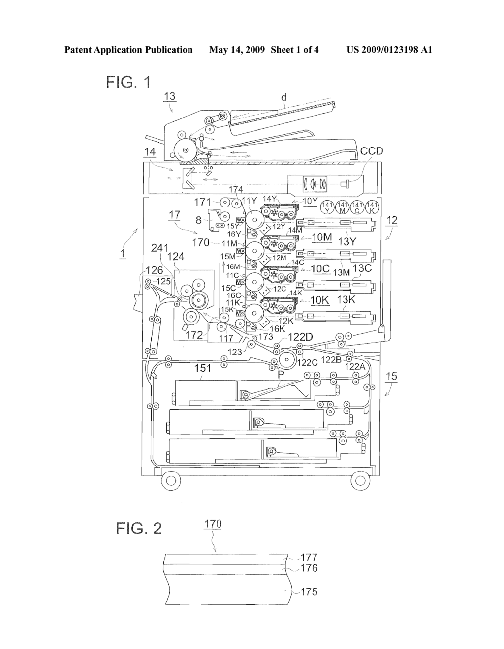 INTERMEDIATE TRANSFER MEMBER, METHOD OF PRODUCING INTERMEDIATE TRANSFER MEMBER, AND IMAGE FORMING APPARATUS PROVIDED WITH INTERMEDIATE TRANSFER MEMBER - diagram, schematic, and image 02