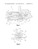 TURBINE OR COMPRESSOR STAGE FOR A TURBOJET diagram and image