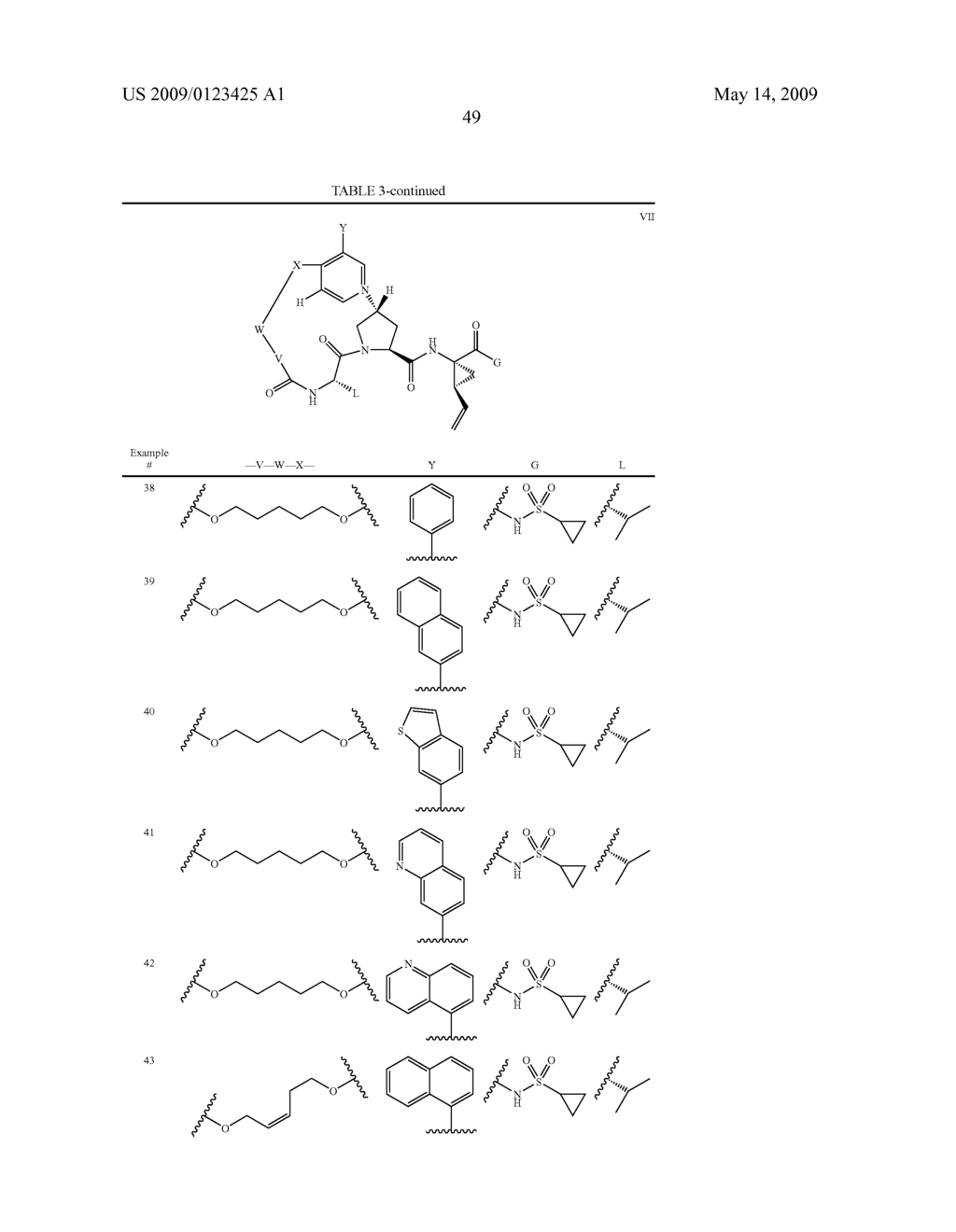 MACROCYCLIC, PYRIDAZINONE-CONTAINING HEPATITIS C SERINE PROTEASE INHIBITORS - diagram, schematic, and image 50