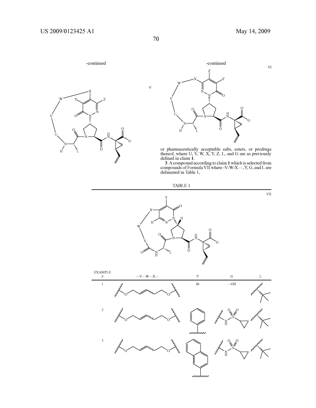 MACROCYCLIC, PYRIDAZINONE-CONTAINING HEPATITIS C SERINE PROTEASE INHIBITORS - diagram, schematic, and image 71