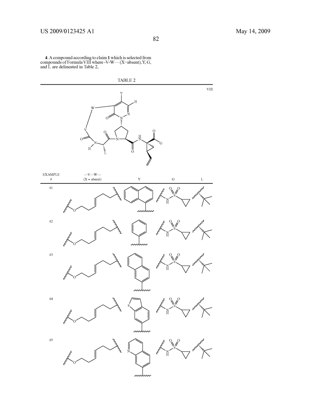 MACROCYCLIC, PYRIDAZINONE-CONTAINING HEPATITIS C SERINE PROTEASE INHIBITORS - diagram, schematic, and image 83