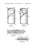 Composite dough can recyclable as an all-paper product diagram and image