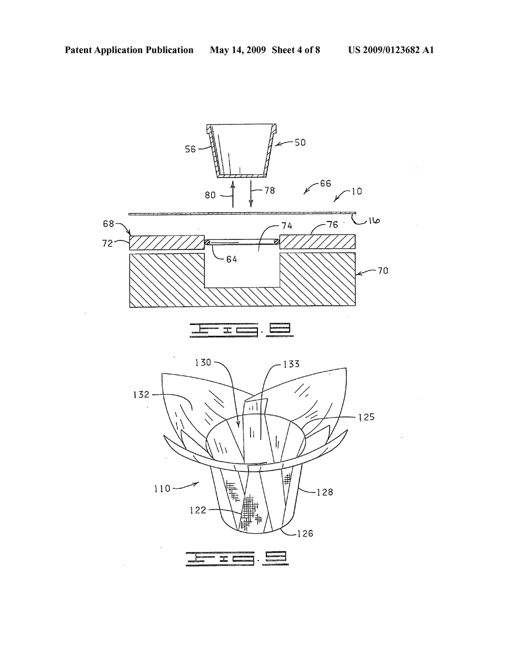 Floral packaging formed of renewable or biodegradable polymer materials - diagram, schematic, and image 05