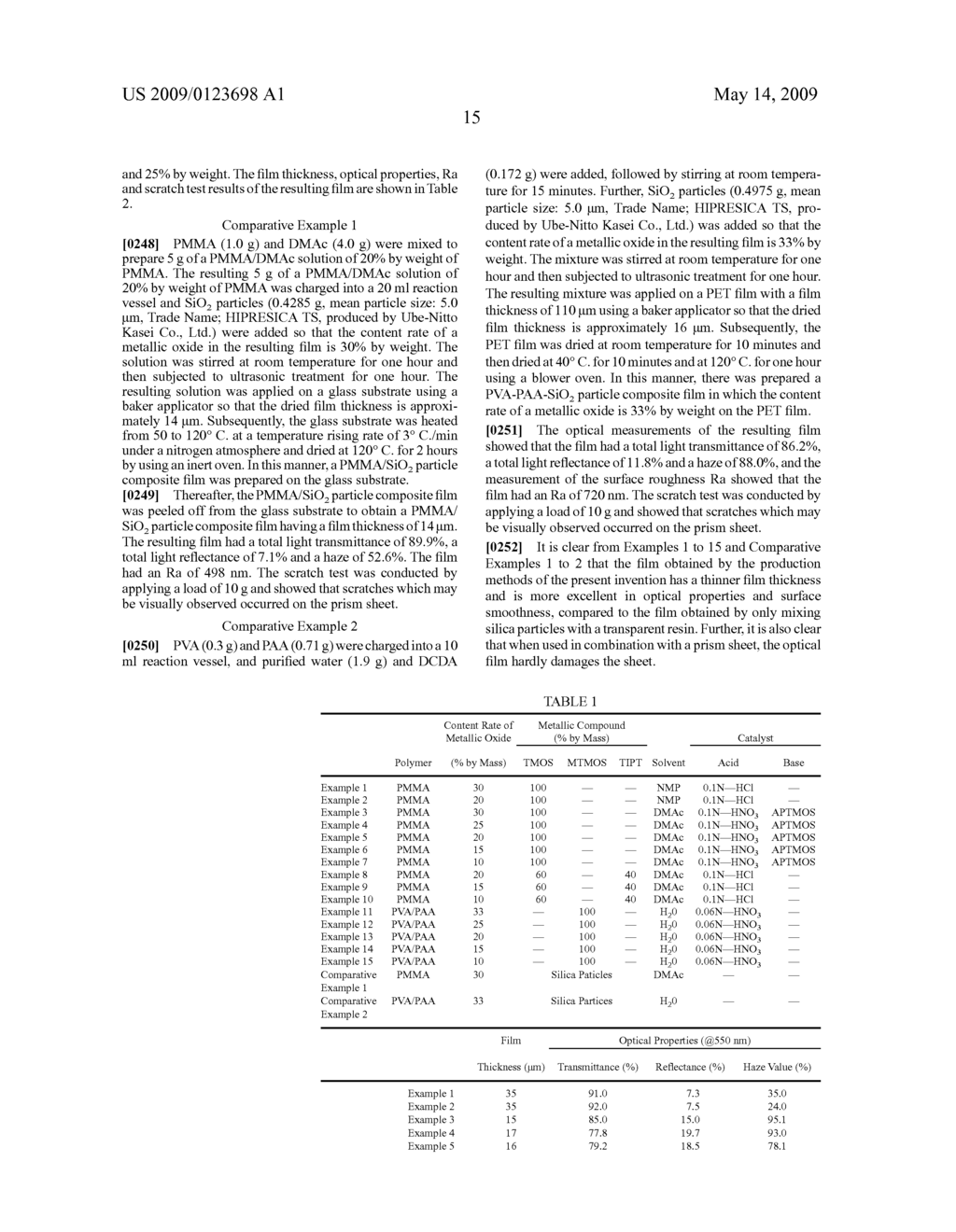 OPTICAL FILM AND METHOD FOR PRODUCING SAME - diagram, schematic, and image 17