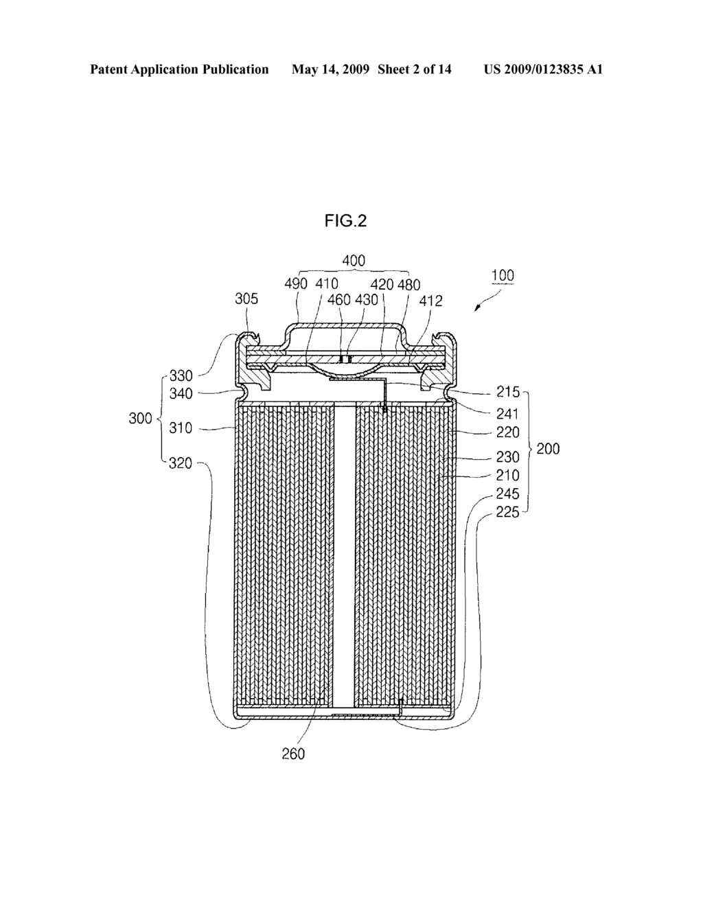 Lithium Ion Secondary Battery - diagram, schematic, and image 03