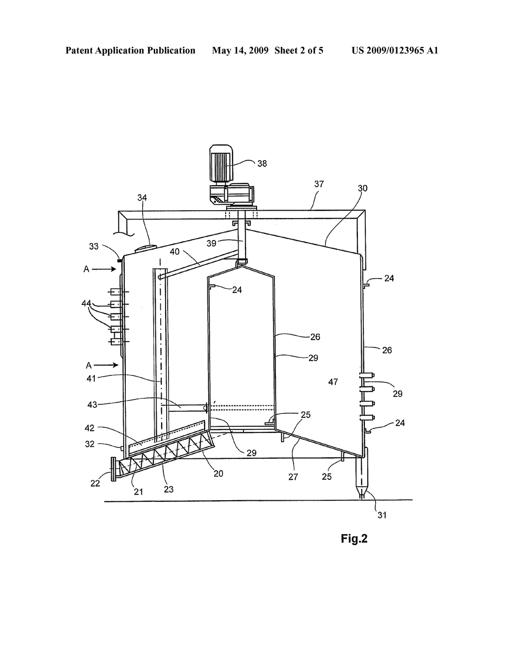 Hydrolysis Process For Raw Materials From The Fishing And Slaughterhouse Industries And Tanks For Use Therein - diagram, schematic, and image 03