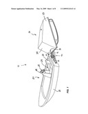 Articulated amphibious vehicle diagram and image